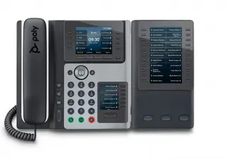 Produktfoto för Poly Edge E450 - VoIP-telefon med nummerpresentation/samtal väntar - 3-riktad samtalsförmåg - SIP, SDP