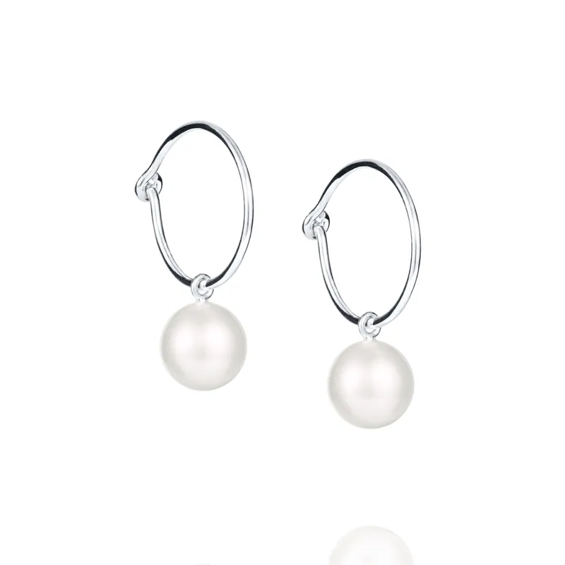 Alternativ bild 0 för Pop Pearls Örhänge Silver