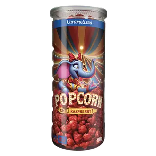 Produktfoto för Popcorn Chili  Raspberry 170g