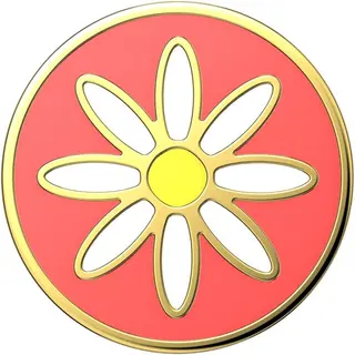 Produktfoto för PopSockets Enamel Quaint Daisy Coral