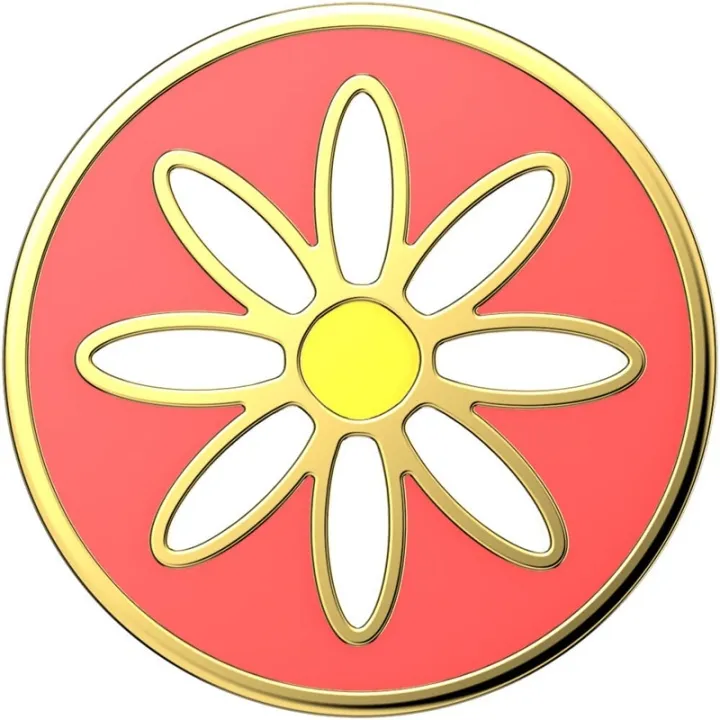 Alternativ bild 0 för PopSockets Enamel Quaint Daisy Coral