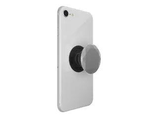 Produktfoto för POPSOCKETS Grip med Ställfunktion Premium - Metallic Diamond Silver