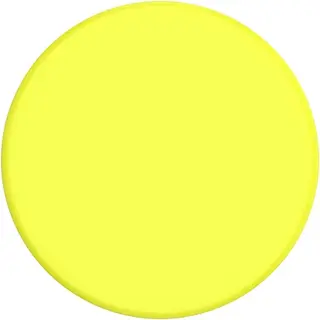Produktfoto för PopSockets PopGrip - Fingergrepp/vikbart ställ för mobiltelefon - neon jolt yellow