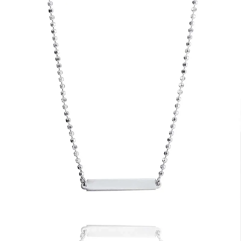 Alternativ bild 0 för Power Plates Halsband Silver 42-45 cm
