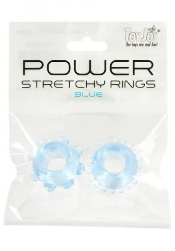 Alternativ bild 0 för Power Stretchy Rings Blue