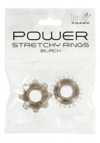 Alternativ bild 0 för POWER STRETCHY RINGS SMOKE 2PCS