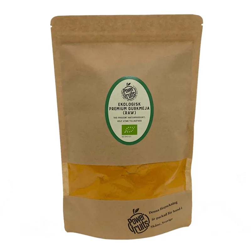Bild 1 för Powerfruits Ekologisk Gurkmeja Premium RAW 500 g