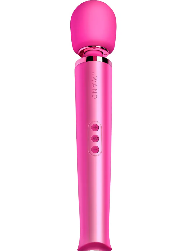 Alternativ bild 0 för Powerful Plug-In Vibrating Massager - Rosa