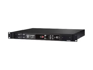 Produktfoto för PowerWalker ATS - Redundant omkopplare (kan monteras i rack) - AC 220/230/240 V - RS-232, USB - utgångskontakter: 9 - 1U - 19 - svart