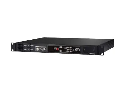 Alternativ bild 0 för PowerWalker ATS - Redundant omkopplare (kan monteras i rack) - AC 220/230/240 V - RS-232, USB - utgångskontakter: 9 - 1U - 19 - svart