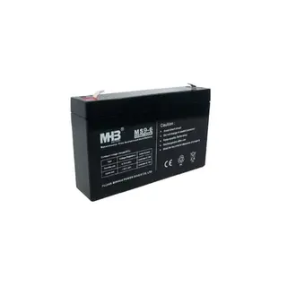 Produktfoto för PowerWalker MHB MS9-6, Slutna blybatterier (VRLA), 6 V, 1 styck, Svart, 9 Ah, 5 År
