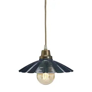 Produktfoto för PR Home Ester fönsterlampa Blå, Ø24x12 cm