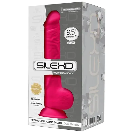 Bild 2 för Premium Realistisk Dildo 24cm - ROSA
