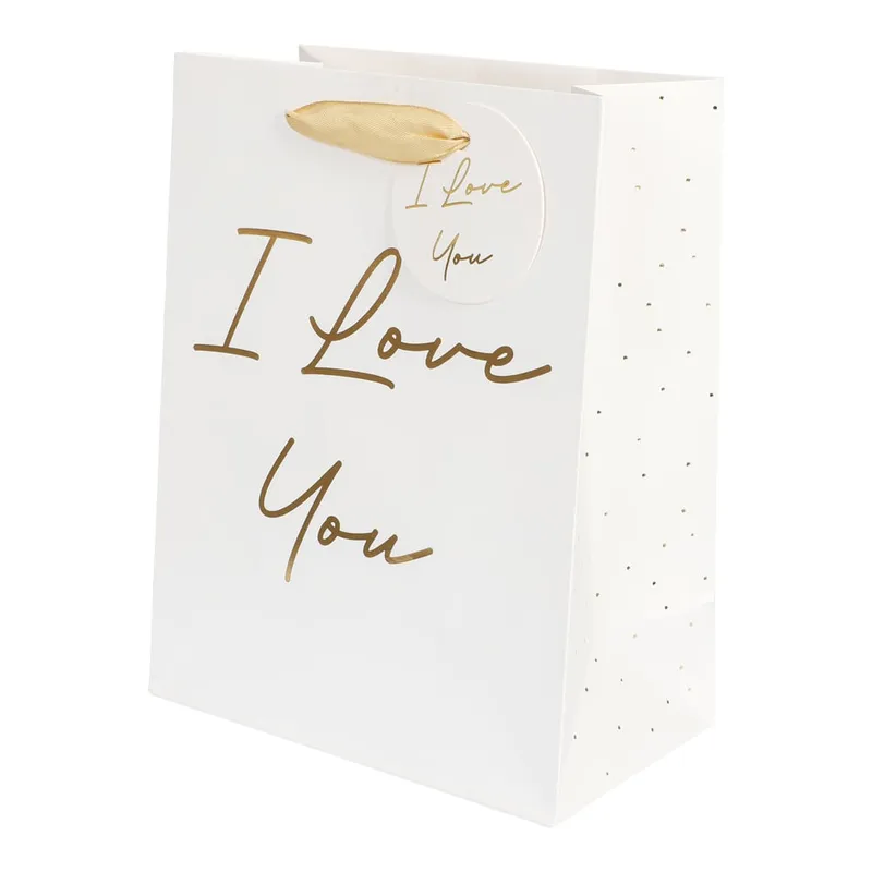 Alternativ bild 0 för Presentpåse I Love You