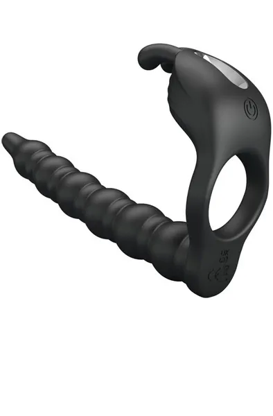 Bild 1 för Pretty Love: Blackney, Vibrating Penis Ring Plug