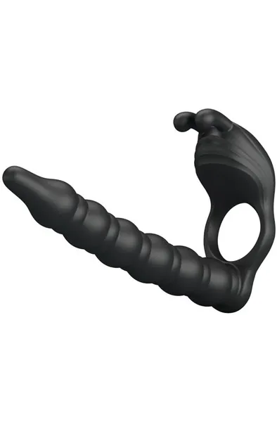 Bild 2 för Pretty Love: Blackney, Vibrating Penis Ring Plug