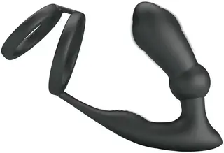 Produktfoto för Pretty Love: Emoni, Cock Rings with Thumping Plug