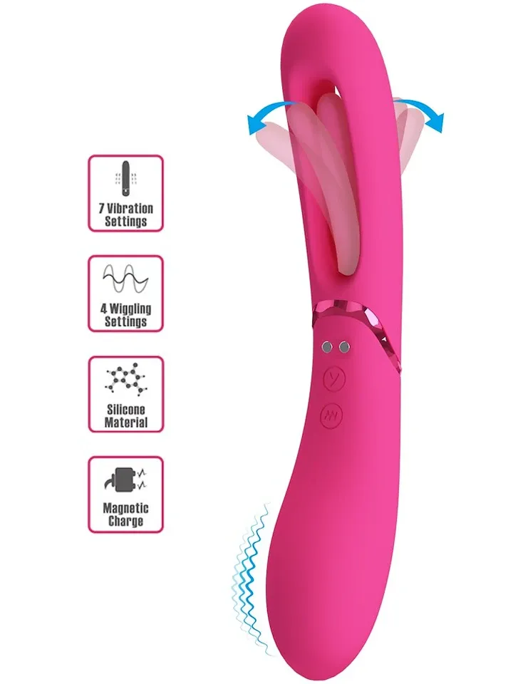 Bild 1 för Pretty Love: Romance Lexie Vibrator, rosa
