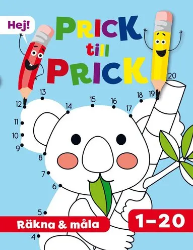 Alternativ bild 0 för Prick till prick Räkna och måla