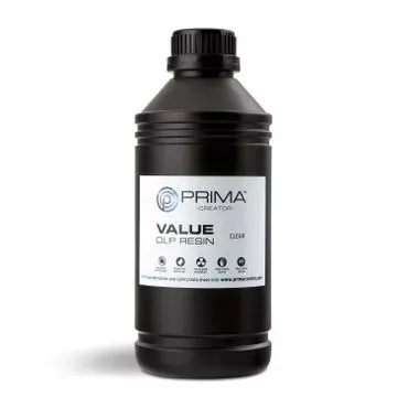 Alternativ bild 0 för PrimaCreator Value UV / DLP Resin - 1000 ml - Klar