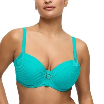 Alternativ bild 0 för PrimaDonna Delray Padded Balcony Bikini Top Turkos C 80 Dam