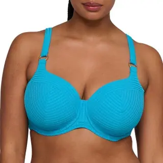 Produktfoto för PrimaDonna Kochi Heart Shape Bikini Top Blå E 80 Dam