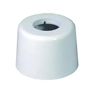 Produktfoto för Primeo rosett vit 40mm - Avloppsrör i plast
