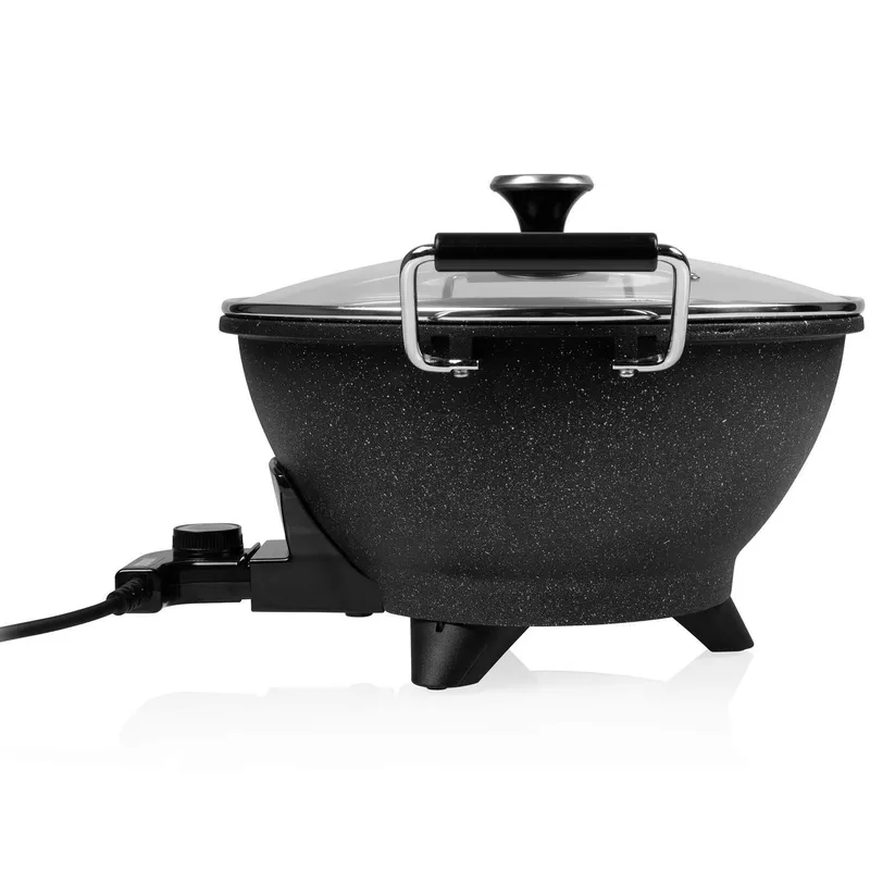 Bild 2 för Princess 162389, 7 l, Svart, Gjuten aluminium, 250 ° C, 1400 W, 220 - 240 V