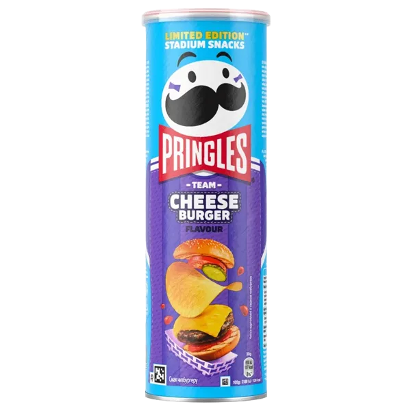 Alternativ bild 0 för Pringles Cheese Burger 165 g