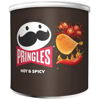 Produktfoto för Pringles Hot & Spicy 40 gram