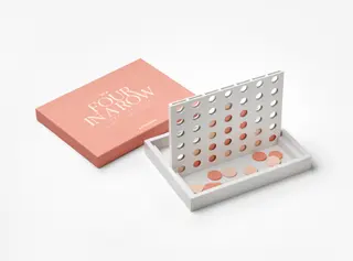 Produktfoto för Printworks - Classic spel fyra i rad