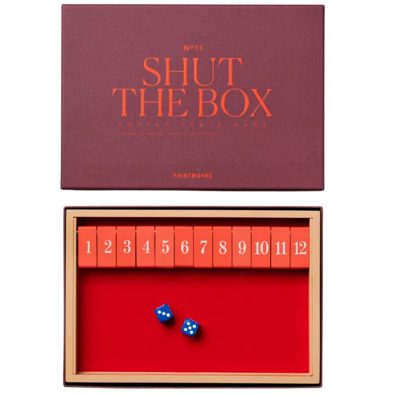 Alternativ bild 0 för Printworks - Classic spel shut the box
