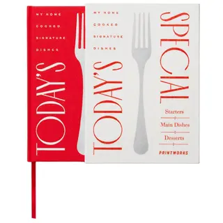 Produktfoto för Printworks - Recipe Book today's special