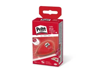 Produktfoto för Pritt Påfyllningsbar permanent limrulle, 8,4 mm x 16 m (hängande låda)