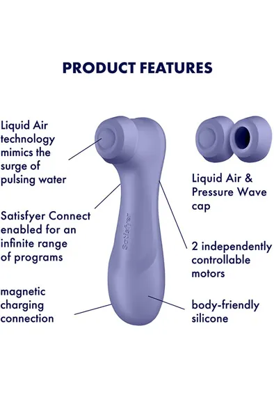 Bild 2 för PRO 2 GENERATION 3 WITH LIQUID AIR AND BLUETOOTH APP - LILA