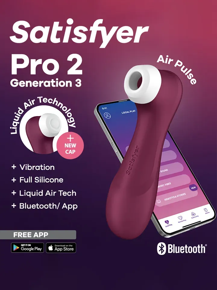 Bild 1 för PRO 2 GENERATION 3 WITH LIQUID AIR WITH BLUETOOTH APP - VINRÖD