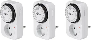 Produktfoto för Pro 3 pcs Mechanical timer white