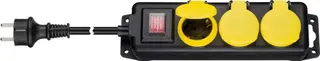 Produktfoto för Pro AC power strip splash-proof 3 m