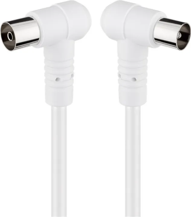Alternativ bild 0 för Pro Antenna cable angled 2x90° (IEC female/male) 80 dB - 3.5 m