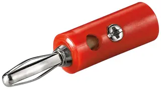 Produktfoto för Pro Banana Plug 4mm - Red