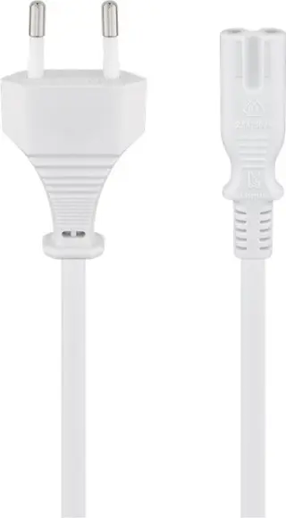 Produktfoto för Pro Euro connection cord 1.8 m white