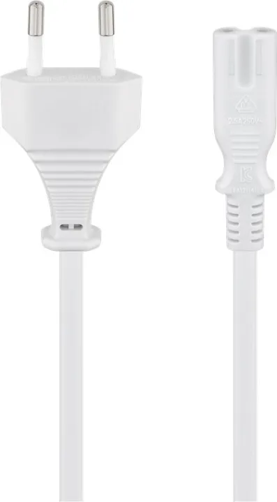 Alternativ bild 0 för Pro Euro connection cord 1.8 m white