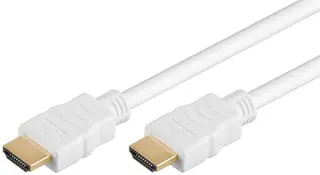 Produktfoto för Pro HDMI 2.0 - Displaykabel - 0.5m - Vit