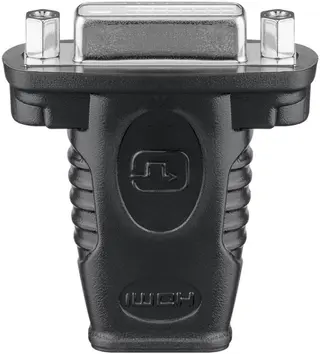 Produktfoto för Pro HDMI™/DVI-I adapter nickel plated