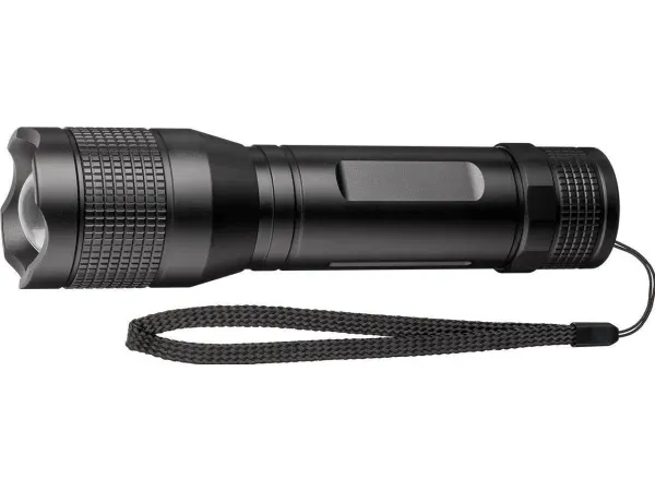 Alternativ bild 0 för Pro LED flashlight Super Bright 1500 black - ideal fo
