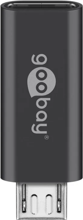 Alternativ bild 0 för Pro Micro-USB to USB-C adapter- grey