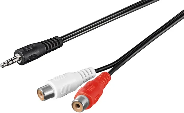 Alternativ bild 0 för Pro MiniJack (M) - 2xRCA (F) - 1.5m