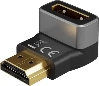Produktfoto för Pro plus - HDMI - Angled Adapter 270° Vertical - Black