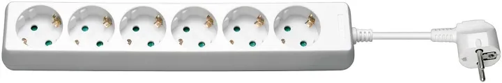 Alternativ bild 0 för Pro Power Socket x6 - Wh - 1.5m