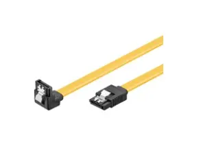 Produktfoto för Pro SATA Cable - 1 x 90 ° - 1m
